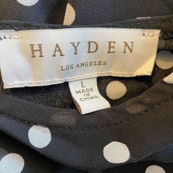 Hayden Polka Dot Ruffle Dress - Picture 5 of 6